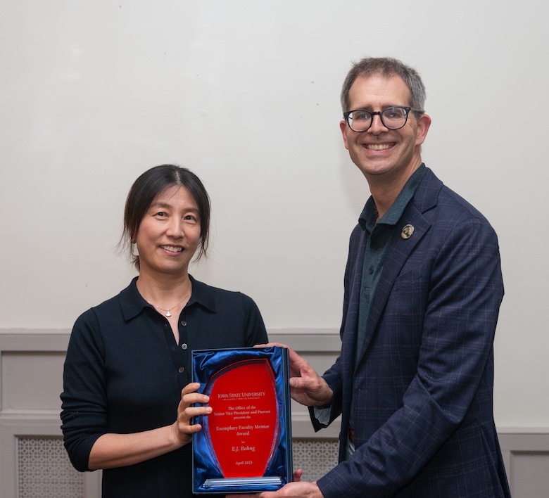 E.J. Bahng with Jason Keith
