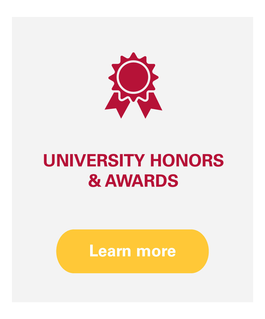 University Honors & Awards: Learn More